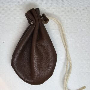 Bolsita Medieval de Cuero
